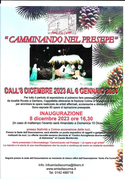 locandina 2023 presepe